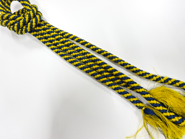 正絹　手組帯締め